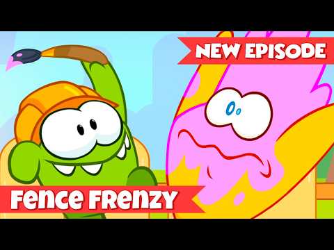 NEW ⭐ Om Nom Stories - Fence Frenzy 🌈 Nomville Season 28 🟢 Cartoons for Kids