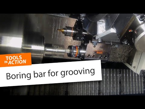 ToolsInAction GARANT Boring bar for grooving