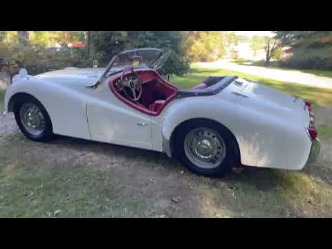 **SOLD on the CCC Buy-It-Now Lot** 1961 Triumph TR3A Roadster 4-Speed Manual with Overdrive Restored, Modified – Inspected
