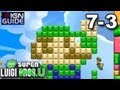 New Super Luigi U 3 Star Coin Walkthrough - Meringue Clouds 3: Rainbow Skywalk
