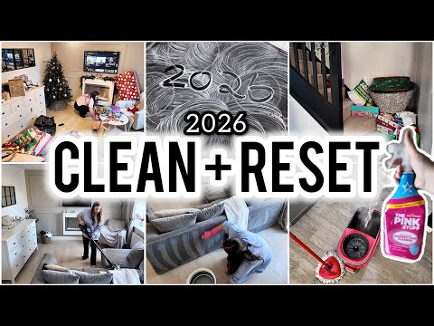 Extremely messy cleaning motivation | New 2026 Clean + reset | Home refresh