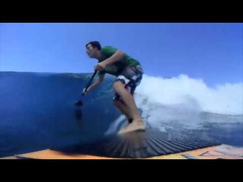 TJ Saeman SUP @ Bank Vaults, Indonesia