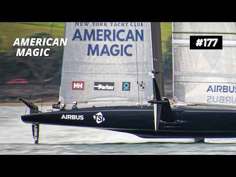 #177 American Magic (3 Jan 2021) Sailing Home From Course E