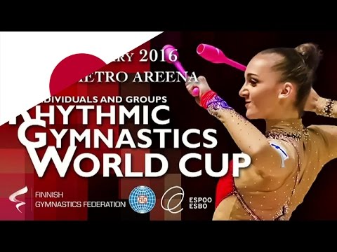 Sakura HAYAKAWA Ball Final Rhythmic Gymnastics World Cup 2016 Espoo