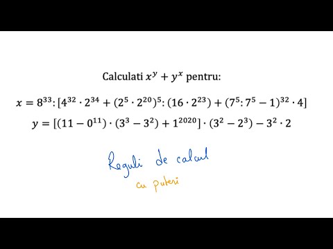 Calculation rules with powers - Solved exercise