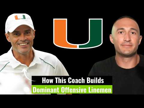 How The University Of Miami Develops ELITE Offensive Linemen (Alex Mirabal)