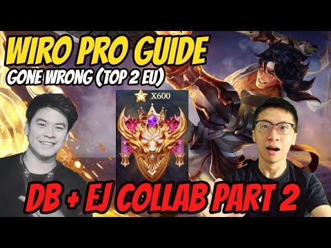 WIRO PRO GUIDE FT. EJGAMING (GONE WRONG) 😨 | AoV | 傳說對決 | RoV | Liên Quân Mobile | 펜타스톰