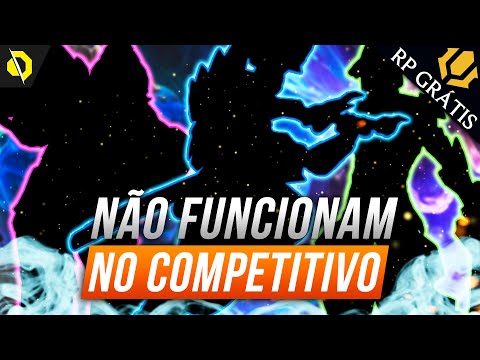 5 CAMPEÕES DEUSES na SOLOQ e FRACOS no COMPETITIVO - LOL