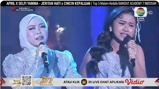 Download lagu APRIL X SELFI YAMMA - JERITAN HATI x CINCIN KEPALSUAN | Top 3 Malam Kedua DANGDUT ACADEMY 7 INDOSIAR mp3