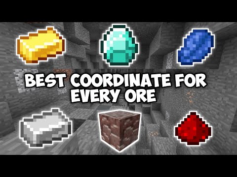 Best Y Coordinate To Find Every Ore in Minecraft