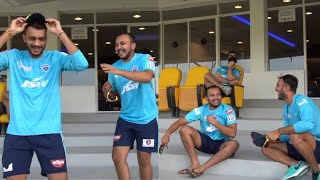 Prithvi Shaw & Axar Patel Funny Moment | Delhi Capitals | funny cricket moments