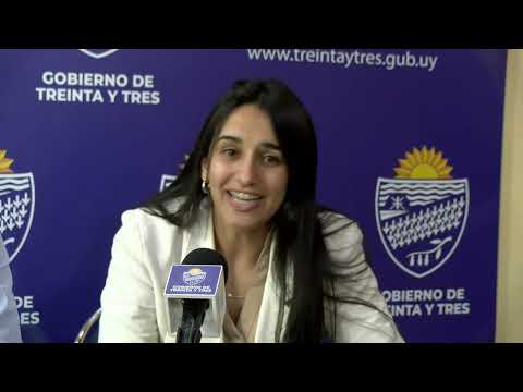 Conferencia de prensa Policlínica en Puntas del Parao