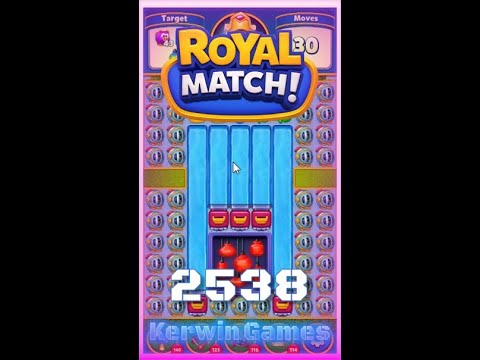 Royal Match Level 2538 - No Boosters Gameplay