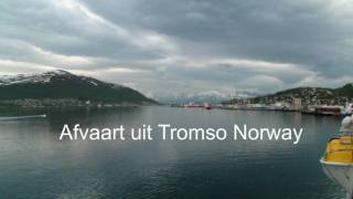 preview picture of video 'MS Balmoral Tromso Norway afvaart'