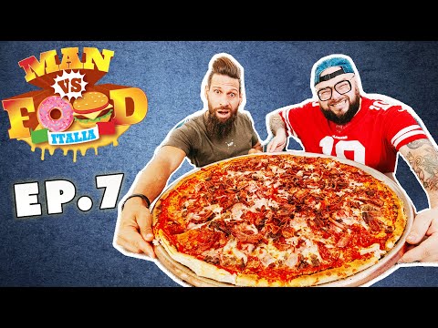 CARNIVOROUS PIZZA - 5kg - 75cm | Man vs Food Italia | MochoHf