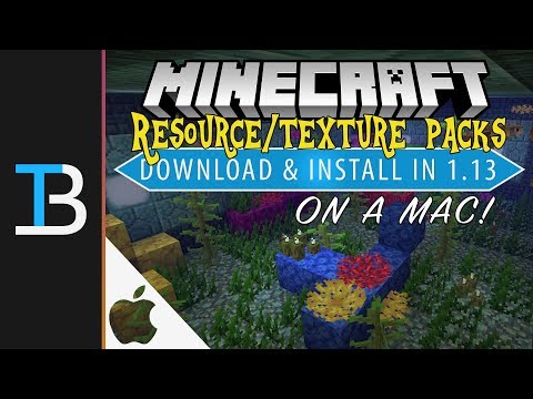 The Breakdown - How to Download & Install Resource Packs/Texture Packs in Minecraft 1.13 on a Mac