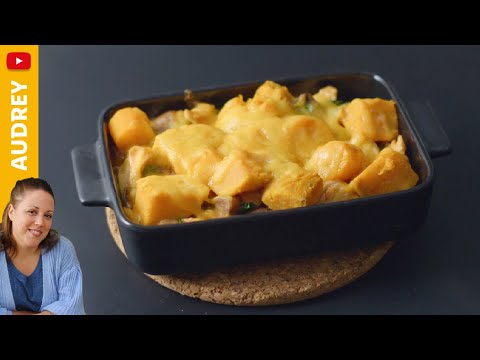 Parmentier de poulet, patate douce et châtaignes | Lidl Cuisine