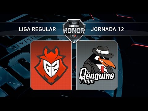 The Penguins Mafia vs G2 Vodafone - #LoLHonor12 - Mapa 2 - Jornada 12 - T11
