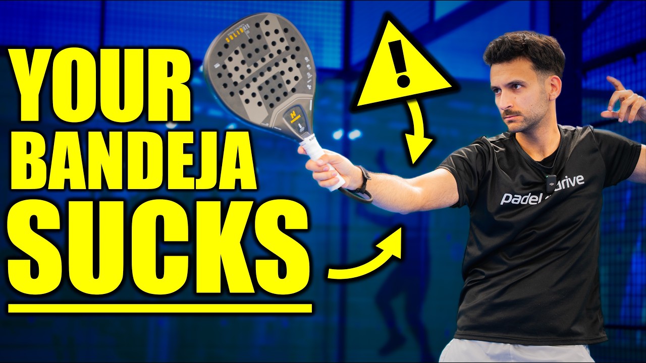 Bandeja technique: defensive aim and footwork