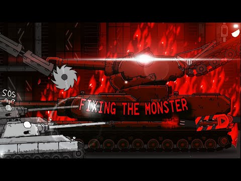 Repairing the Soviet monster - cartoons about tanks