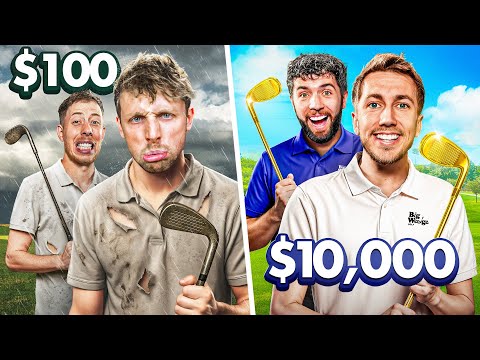 BIG WEDGE $100 VS $10,000 GOLF CLUBS!