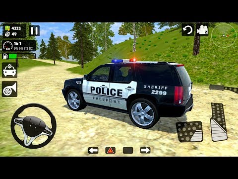 Offroad Cadillac Escalade - Police 4x4 SUV Driving Simulator - Android Gameplay