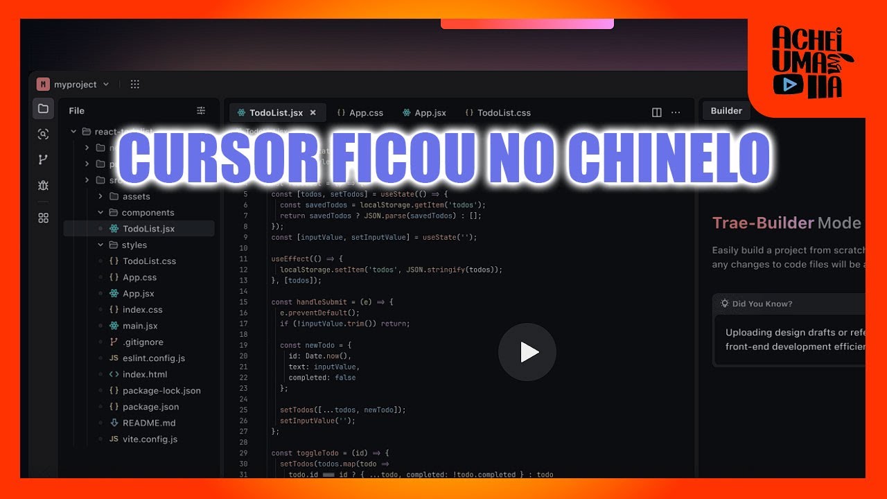 TRAE: A ALTERNATIVA GRATUITA AO CURSOR QUE É SURPREENDENTEMENTE BOA? 🚀🔥