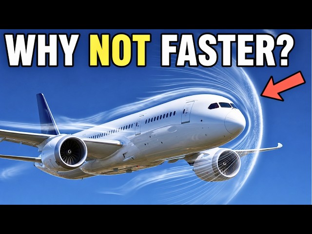 The Real Reason Planes Don't Fly Faster Than 950 Km/h SDDEFAULT Thumbnail