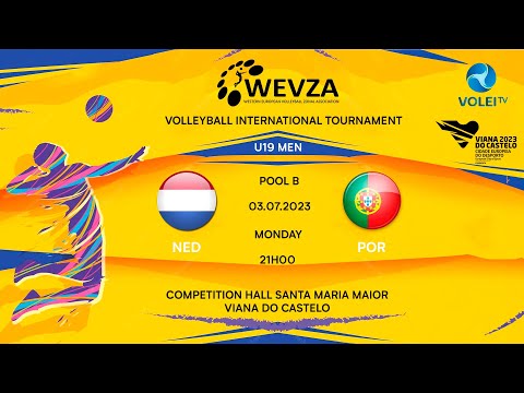 THE NETHERLANDS x PORTUGAL - TORNEIO WEVZA SUB-19