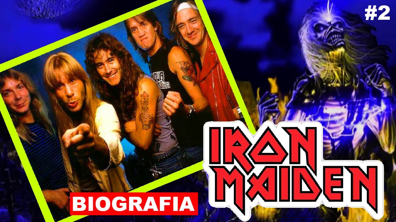 História do IRON MAIDEN. A era de ouro dos anos 80' com Bruce Dickinson |Biografia(parte 2/4)