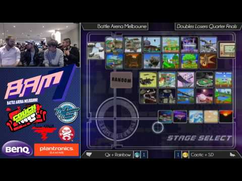 Bam 7 Melee Doubles Losers R9 - Caotic & S.D vs QX & Rainbow
