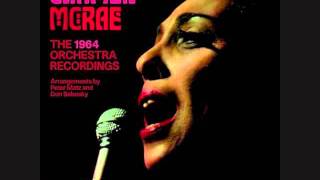 Carmen McRae - Blame It On My Youth