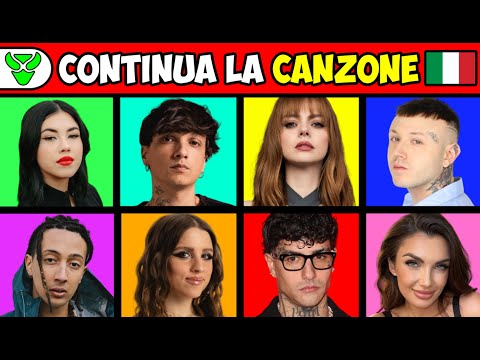 QUIZ - CONTINUA LA CANZONE ITALIANA 2024 🇮🇹 🎵 || FINISH THE LYRICS #quiz #musica #music #2024 #ita