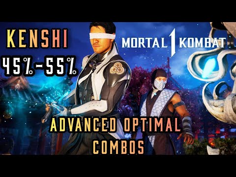 Mortal Kombat 1 Kenshi Advanced Optimal Combos Tutorial Guide