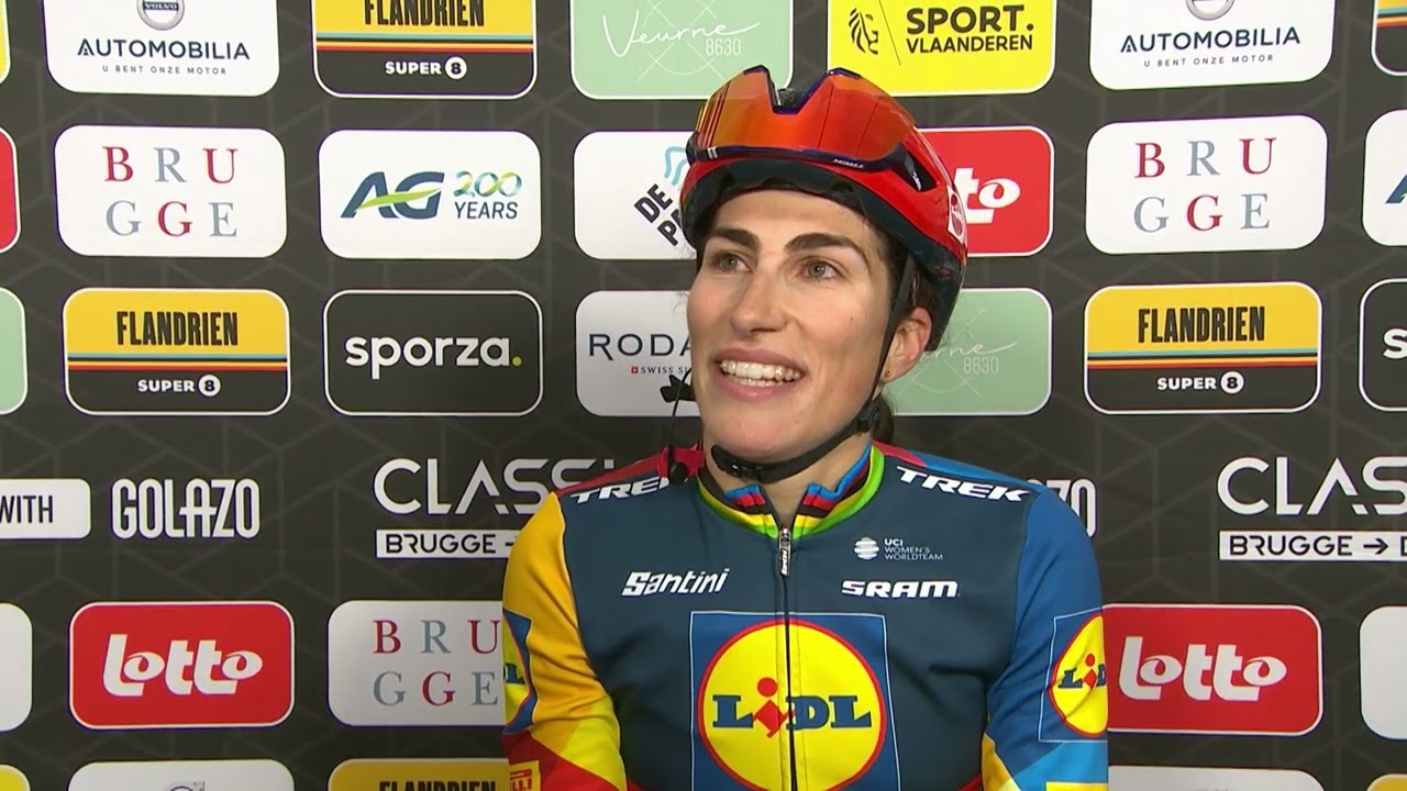 Women's Classic Brugge - De Panne 2024: Interview Elisa Balsamo