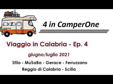 4inCamperOne in Calabria - Ep. 4