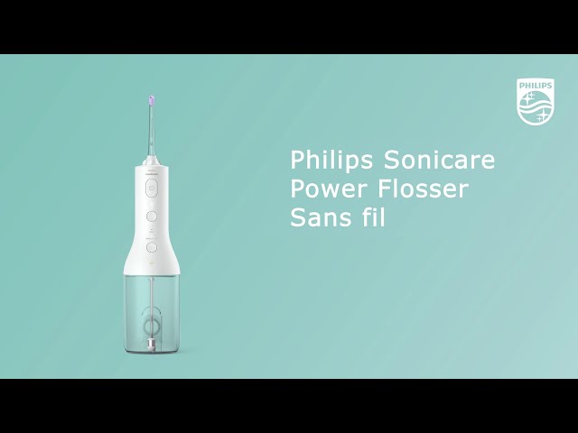 Philips Cordless Power Flosser 3000 HX3826/33 Irrigatore orale video