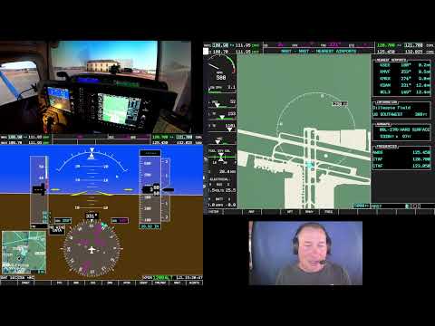 Testing an OBS setup for teaching G1000 Procedures...
