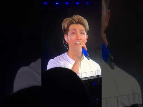 190519 BTS joon ending ment | Metlife Concert