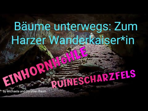 ☆Harz☆ Scharzfels, Herzberg. Unicorn Cave and Scharzfels Ruins