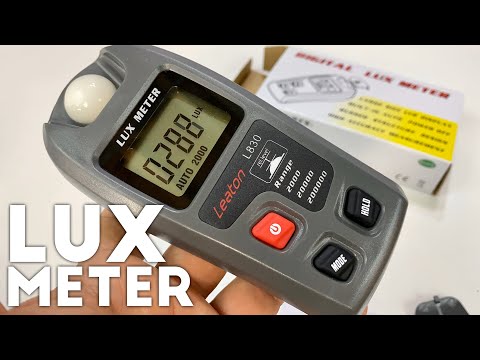 Cheap Leaton Digital Lux Meter Review