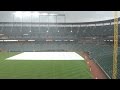 CLE@BAL: Indians, Orioles delayed by rain