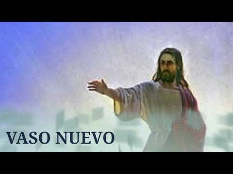 Vaso nuevo con Letras música católica.