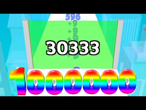 😂 NUMBER MASTER Highest (1Qa = Quadrillion ) ♾️ VS Join Number Master Run 2048 Gameplay part 64
