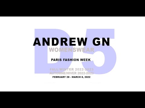 ANDREW GN Fall/Winter 2022-23  Fashion Show Paris | DNMAG