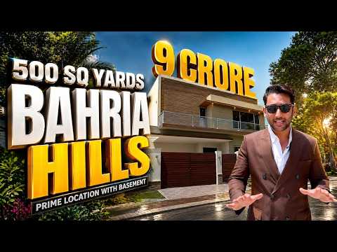 Bahria Hills 500 sq Yard with Basement