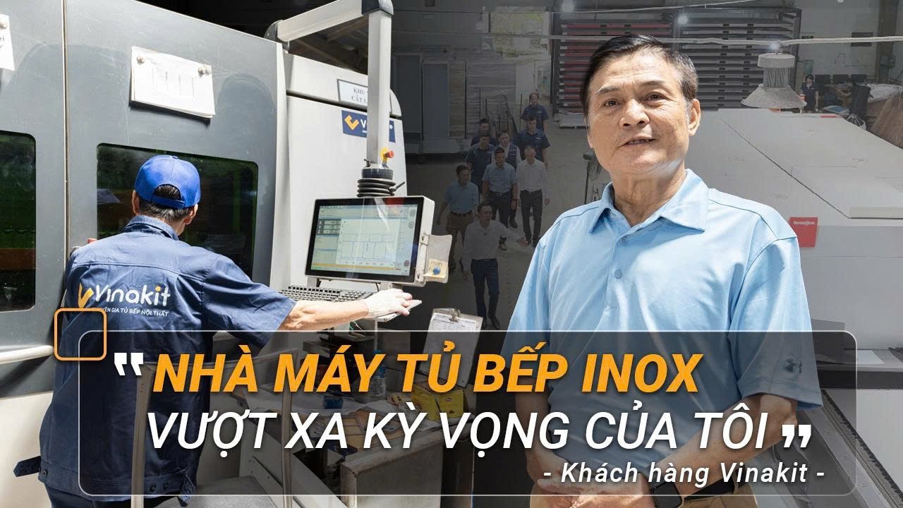 VINASTAR củng cố niềm tin khách hàng với chuyến thăm nhà máy sản xuất tủ bếp Inox