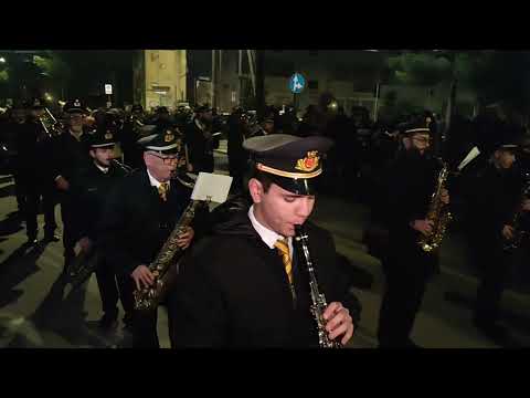 Marcia Maria Luisa Banda di Grottaglie Opus in musica 4/2/24 Grottaglie Processione di S Ciro