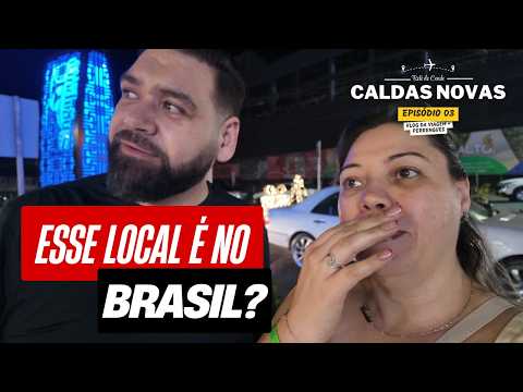 EU NÃO ACREDITO QUE ISSO É NO BRASIL? #caldasnovas #ferias #viagem #goiás