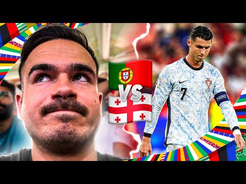 RONALDO IST SAUER !! 😱🔥 GEORGIEN vs PORTUGAL - EM 2024 Stadionvlog